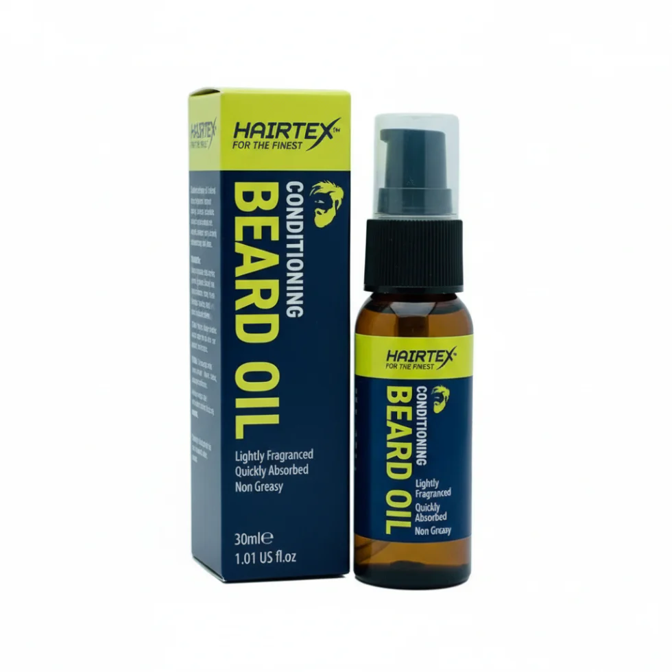 Hairtex Conditioning Beard Oil 30ml | Lightweight Beard Care & Shine