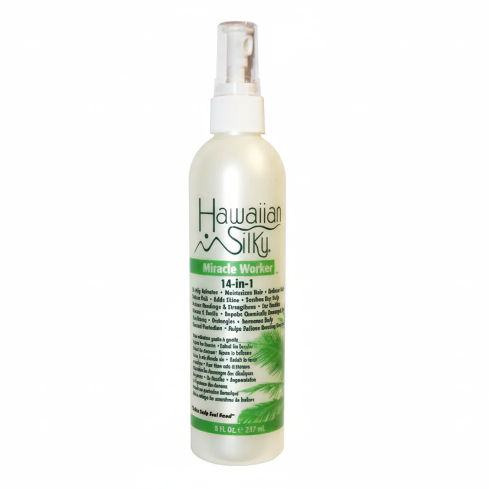 Hawaiian Silky 14 in 1 Miracle Worker 8oz | Hydrate, Repair & Detangle