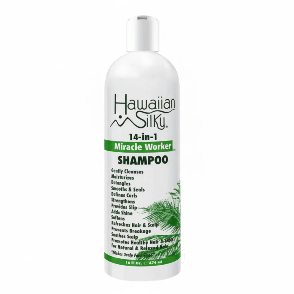 Hawaiian Silky 14 in 1 Shampoo 16oz | Hydrate, Repair & Strengthen
