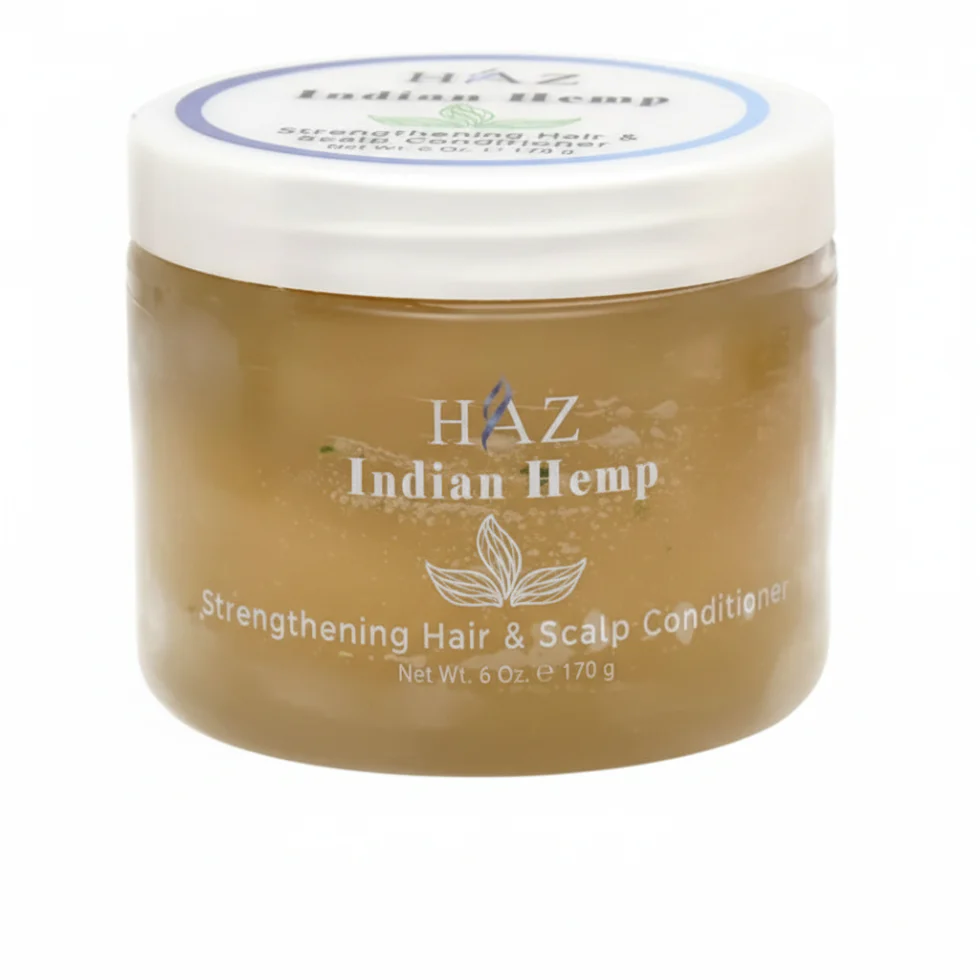 Haz Indian Hemp Strengthening Hair & Scalp Conditioner 170g | Repair Care