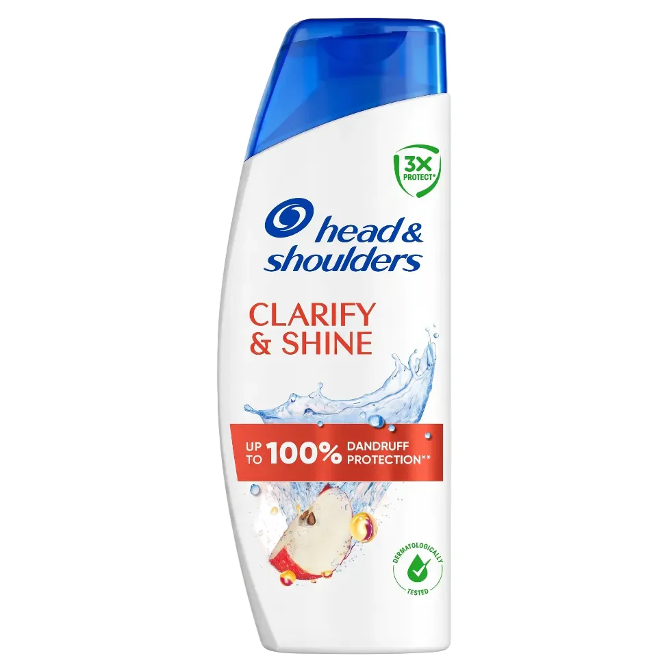 Head & Shoulders Clarify & Shine Shampoo 250ml | Anti-Dandruff Shine Care