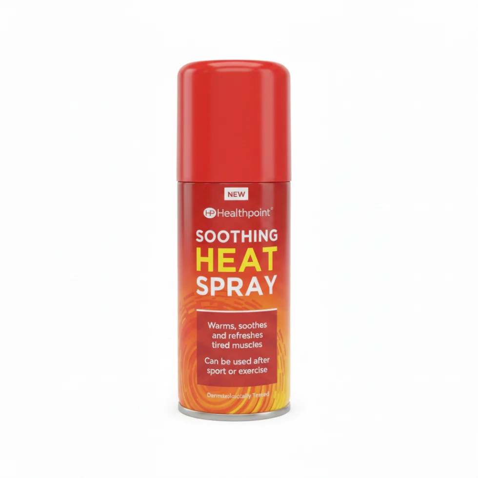 HealthPoint Soothing Heat Spray 150ml | Fast Muscle Pain Relief