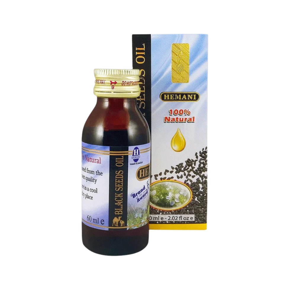 Hemani Black Seed Oil 60ml | 100% Pure Kalonji Hair & Skin Care