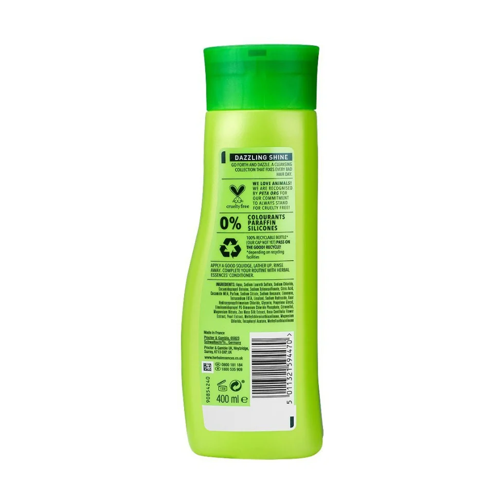 Herbal Essences Dazzling Shine Shampoo 400ml | Citrus Shine Care - Image 2