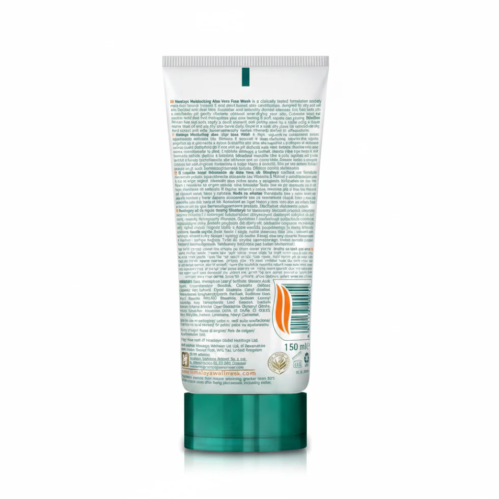 Himalaya Aloe Vera Face Wash 150ml | Moisturizing Cleanser for Oily Skin - Image 2