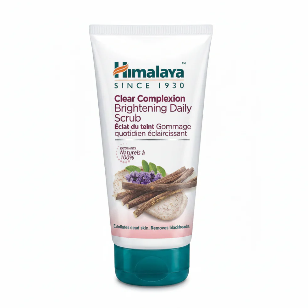 Himalaya Clear Complexion Brightening Daily Scrub 150ml | Glow Face Scrub