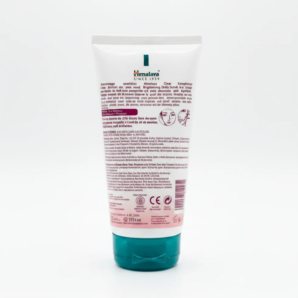 Himalaya Clear Complexion Brightening Daily Scrub 150ml | Glow Face Scrub - Image 2
