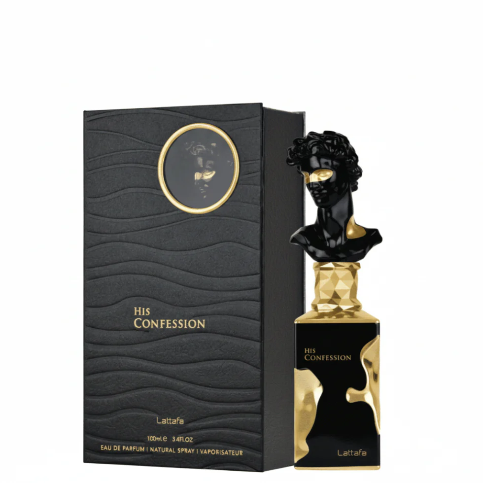 His Confession Eau de Parfum Lattafa 100ml | Oriental Woody Men’s Fragrance