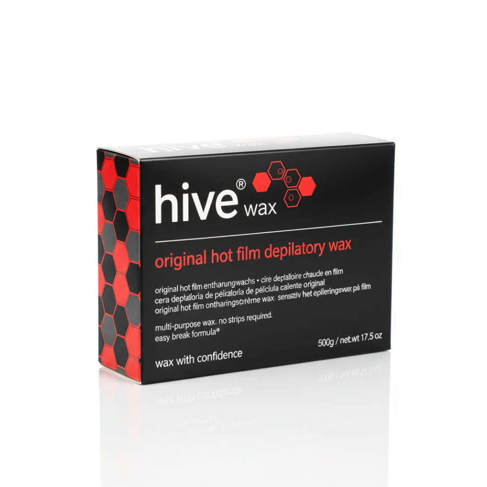 Hive Wax Original Hot Film Wax 500g | Strip-Free Wax for Strong Hair Removal
