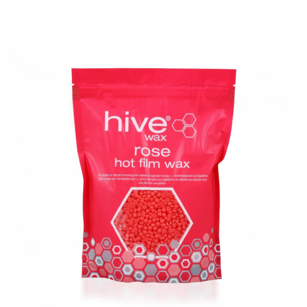 Hive Wax Rose Hot Wax Pellets 700g | Strip-Free Wax for Sensitive Skin
