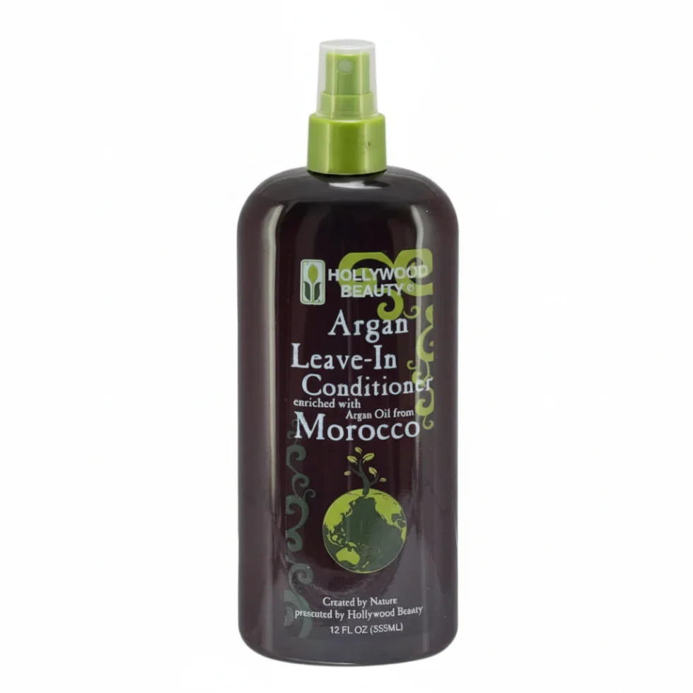 Hollywood Beauty Argan Leave-In Conditioner 355ml | Morocco Oil Hydration