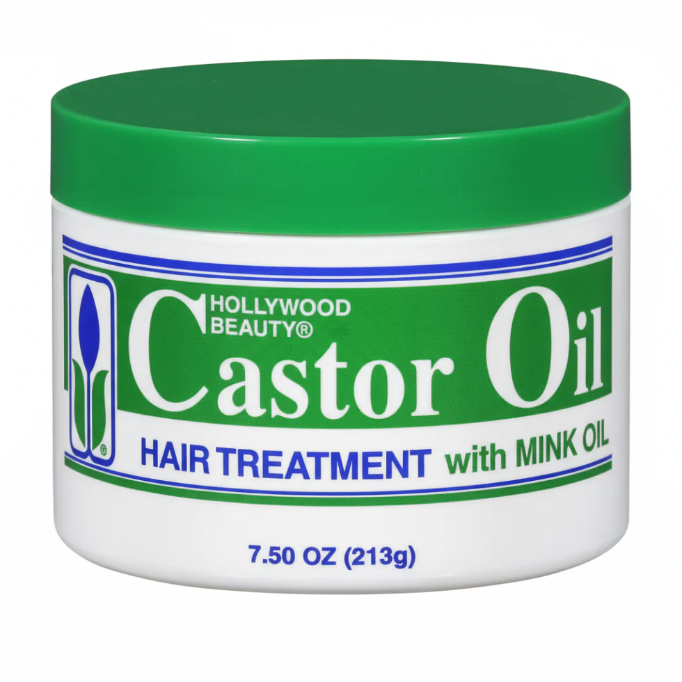 Hollywood Beauty Castor Oil with Milk Oil 213g| Hair Growth & Strengthening Care