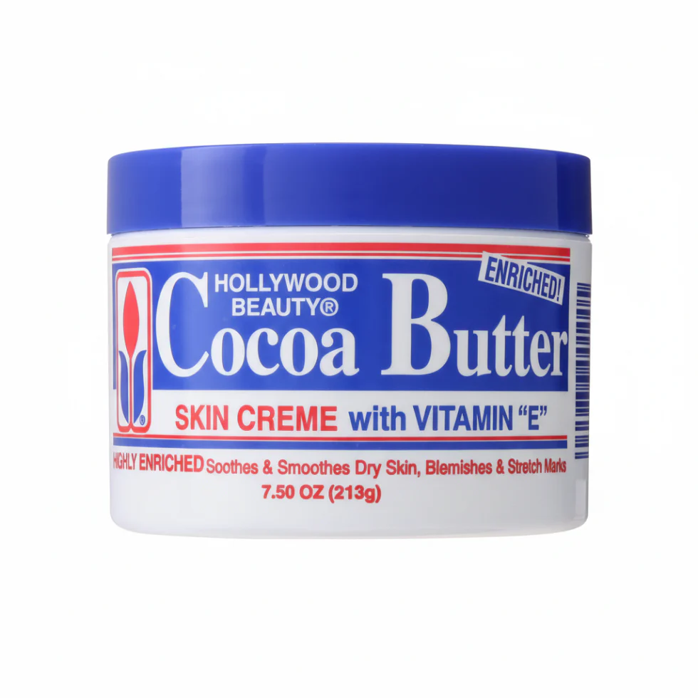 Hollywood Beauty Cocoa Butter Skin Creme 213g | Vitamin E Deep Moisture Care