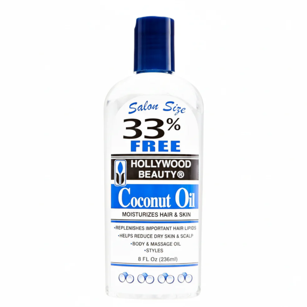 Hollywood Beauty Coconut Oil 336ml | Moisturizes Hair & Skin Natural Nourishment
