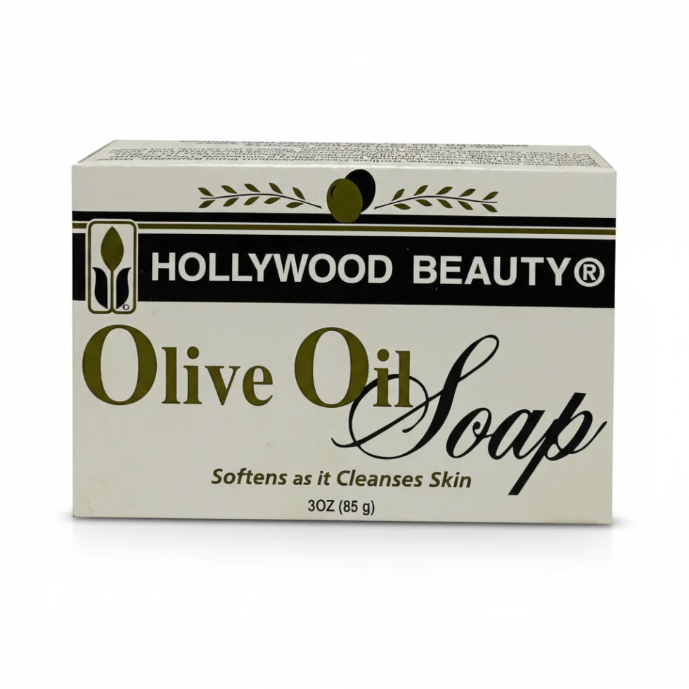 Hollywood Beauty Olive Oil Soap 85g | Moisturizing Cleansing Bar for Soft Skin