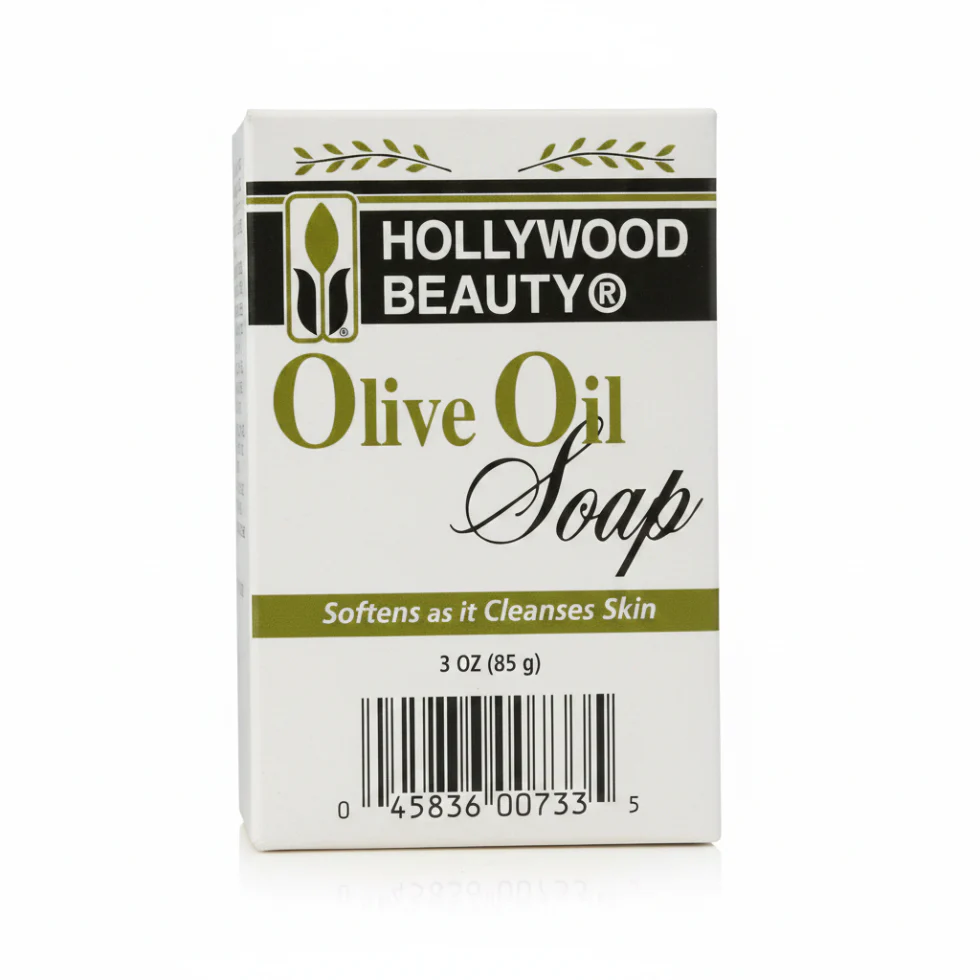 Hollywood Beauty Olive Oil Soap 85g | Moisturizing Cleansing Bar for Soft Skin - Image 2