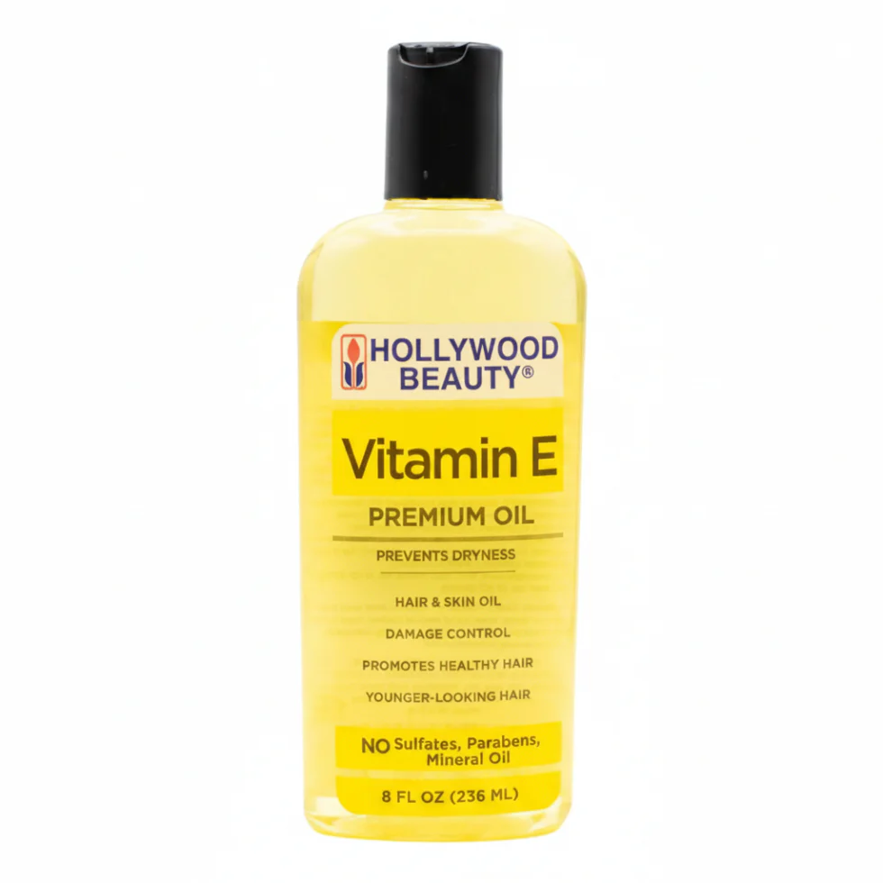 Hollywood Beauty Vitamin E Premium Oil 236ml | Hair, Skin & Scalp Care