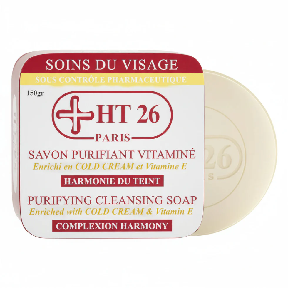HT26 Paris Savon Purifying 150g | Deep Cleanse Refresh Skin Soap