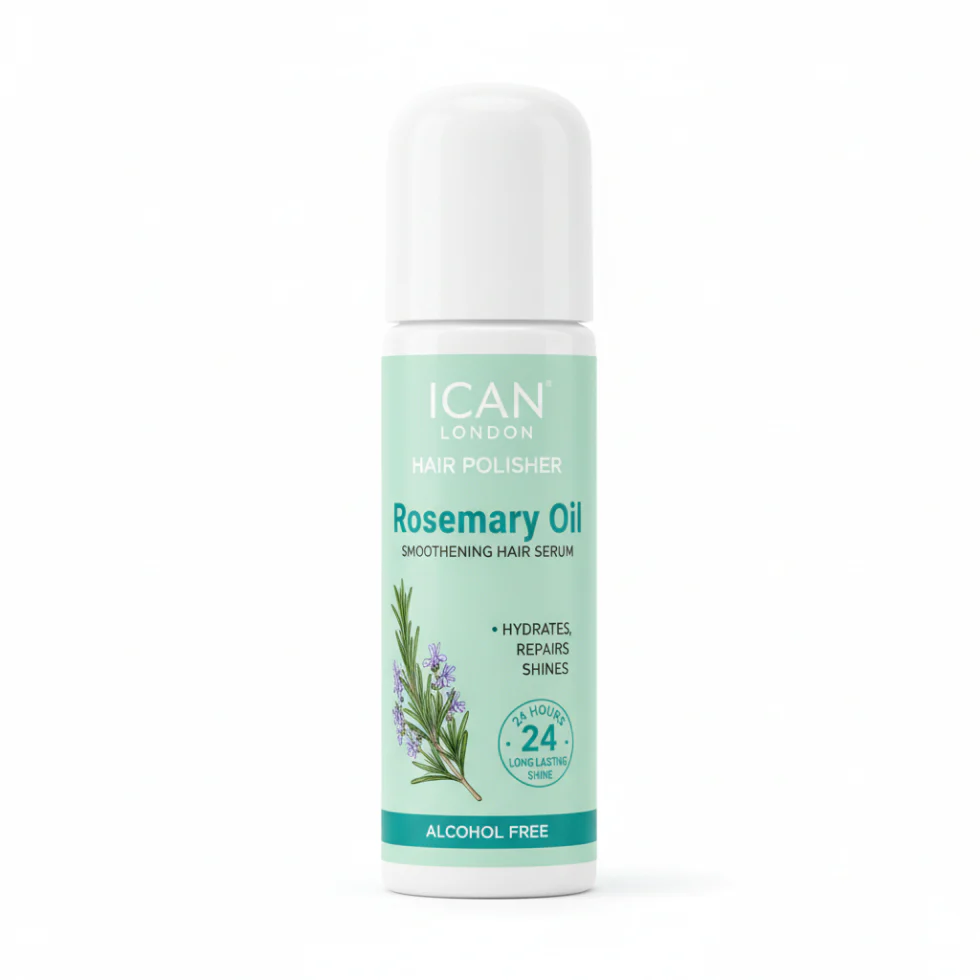 ICAN London Rosemary Hair Serum 207ml | Smooth Shine Hydrate Frizz Control
