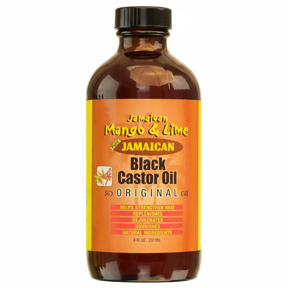 Jamaican Mango & Lime Black Castor Oil Original 8oz | Nourish & Hair Growth