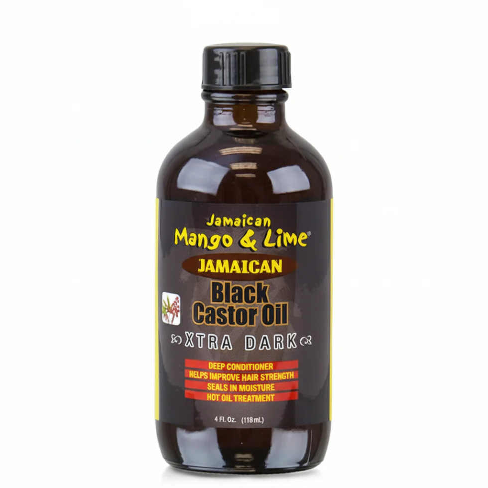 Jamaican Mango & Lime Black Castor Oil Xtra Dark 4oz | Nourish & Strengthen Hair