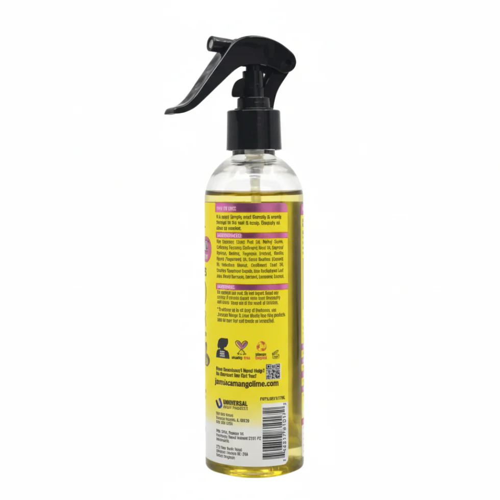 Jamaican Mango & Lime 6-in-1 Braid Refresher Spray | Soothe & Revive Braids - Image 2