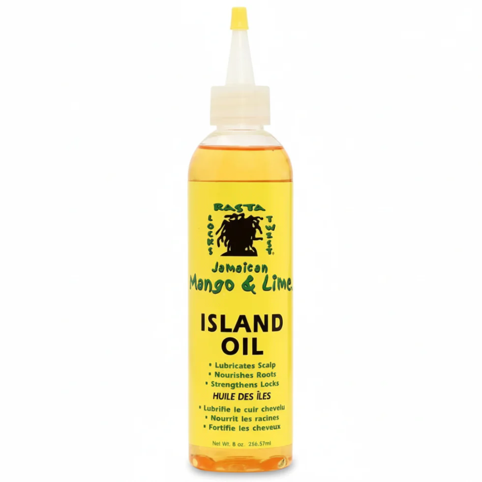 Jamaican Mango & Lime Island Oil 8oz | Nourish Scalp & Strengthen Locs
