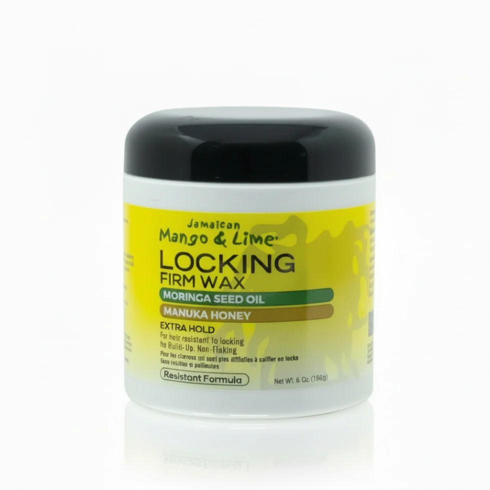 Jamaican Mango & Lime Moringa & Manuka Locking Wax 6oz | Extra Strong Loc Hold