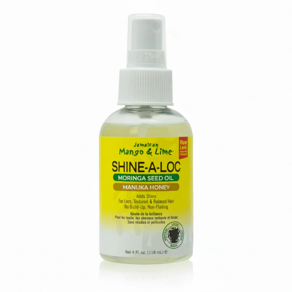 Jamaican Mango & Lime Shine-A-Lock 118ml | Radiant Shine for Locs & Textured Hair