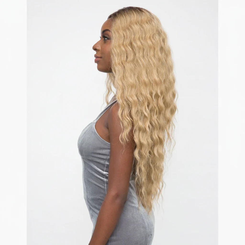 Janet Collection Extended Part Swiss Lace Front Wig - ATHENA - Image 2