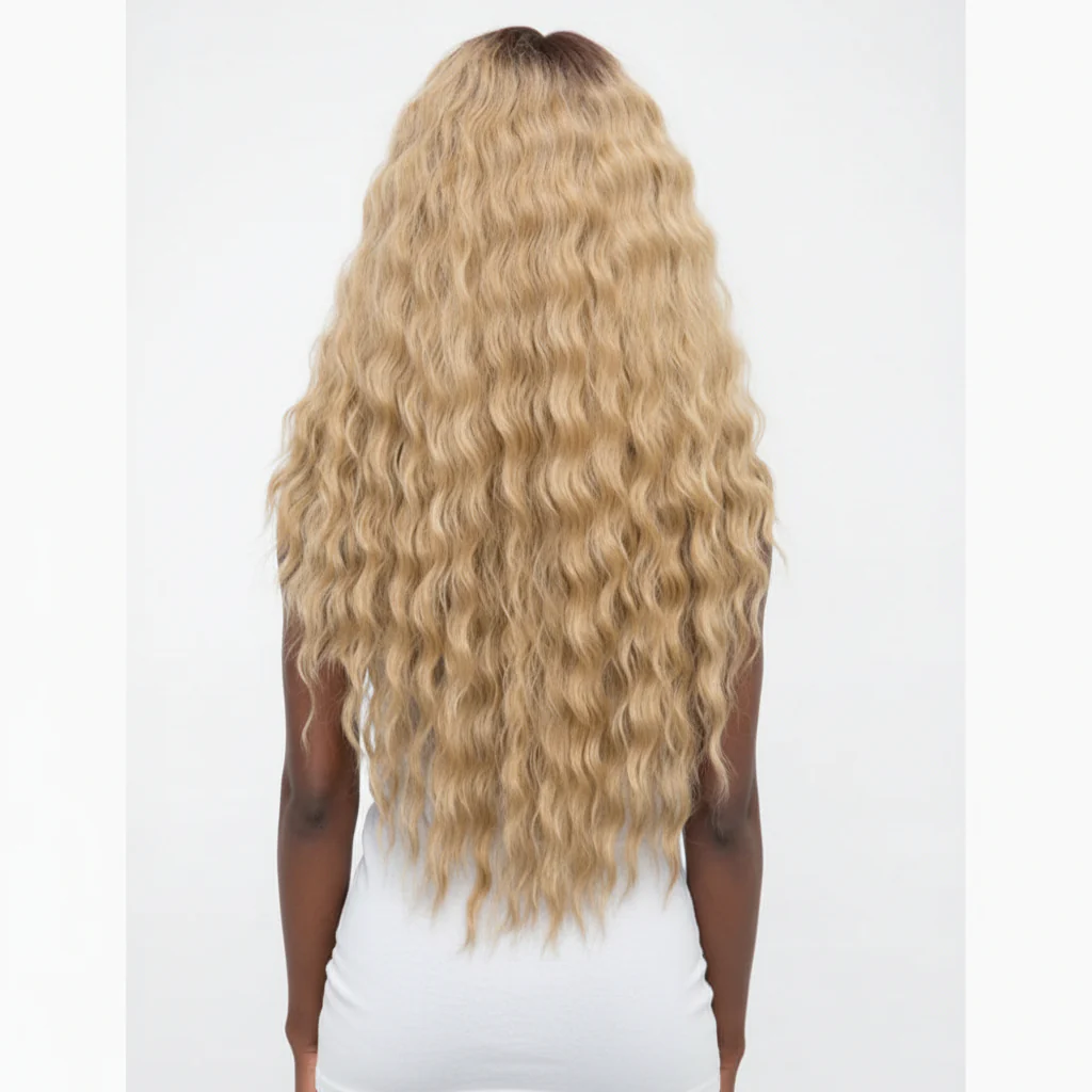 Janet Collection Extended Part Swiss Lace Front Wig - ATHENA - Image 3
