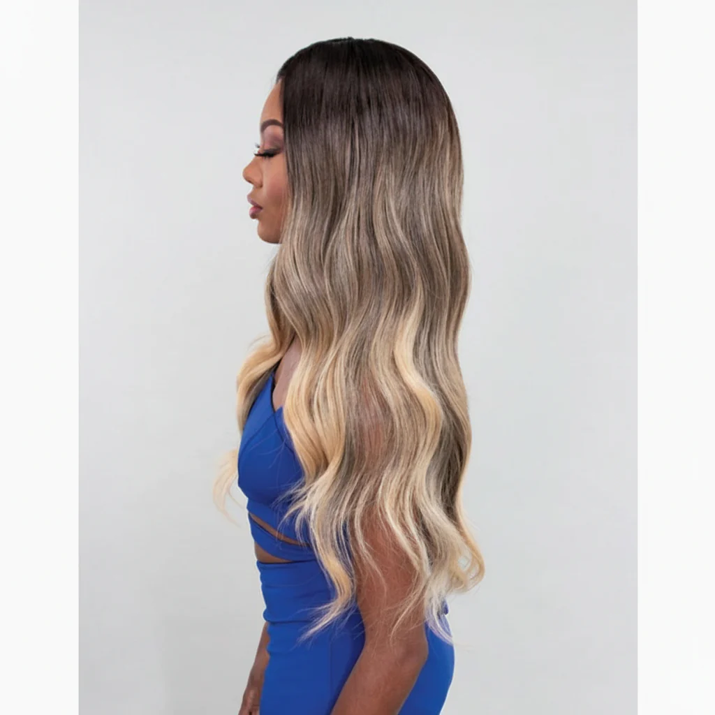 Janet Collection Synthetic Melt HD Extended Part Lace Wig - BELLA - Image 2