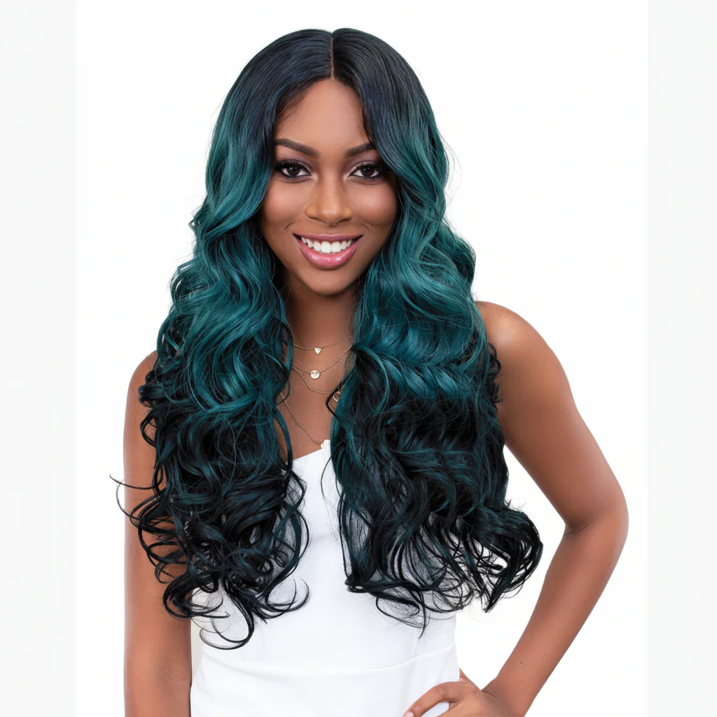 Janet Collection Melt Hd Part Lace Premium Synthetic Hair Wig - JADA