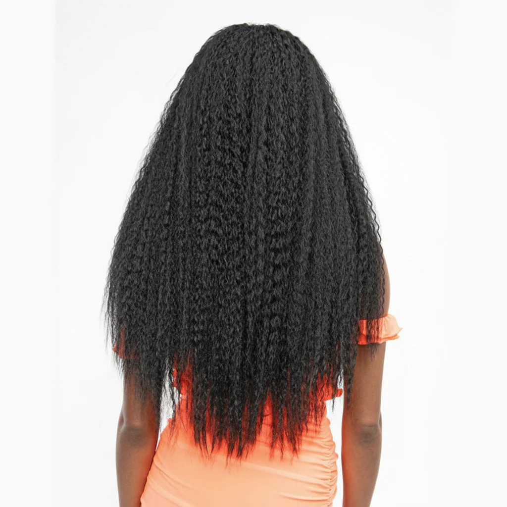 Janet Collection Melt 13x6 Frontal Part Lace Wig - KINKY 28 - Image 3