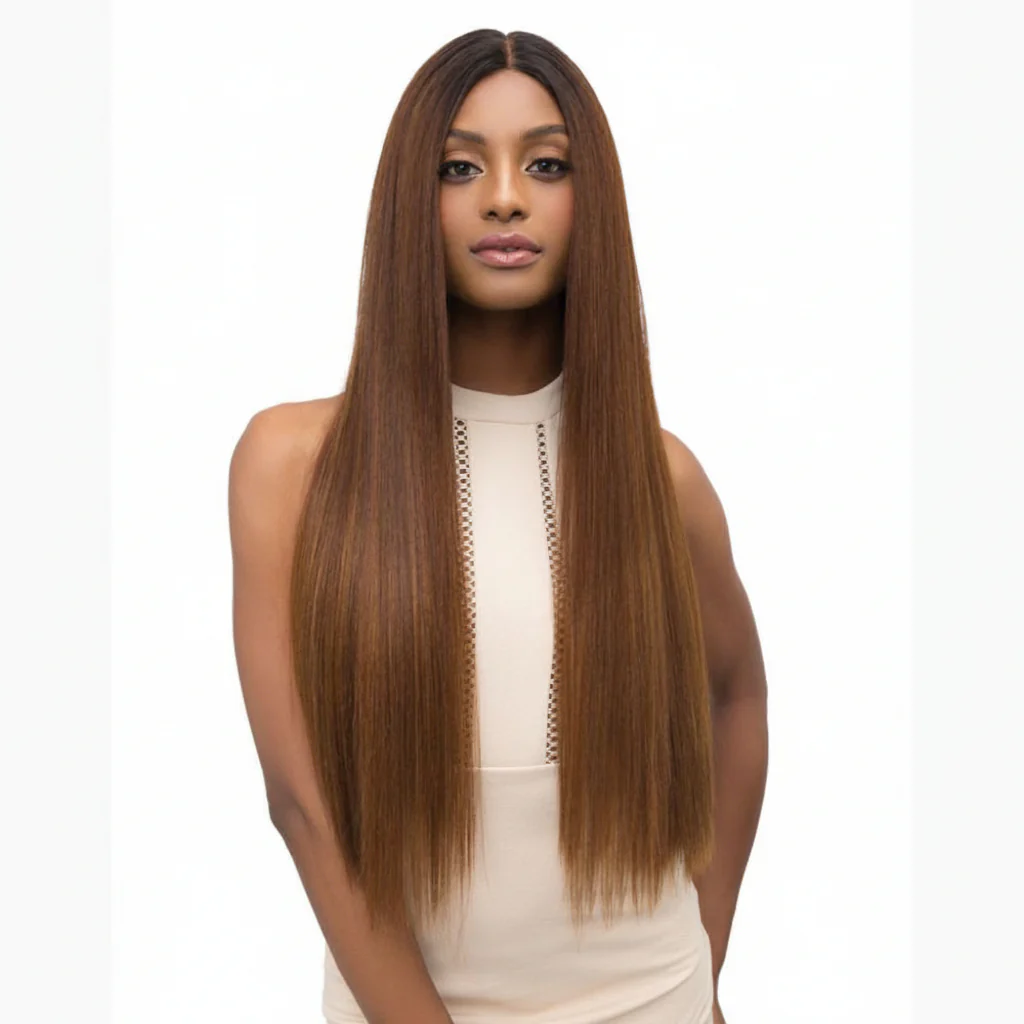 Janet Collection Extended Part Deep Swiss Lace Front Wig - LEAH