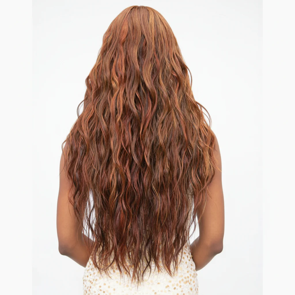 Janet Collection Synthetic Extended Deep Part Lace Wig - MICHELLE - Image 3