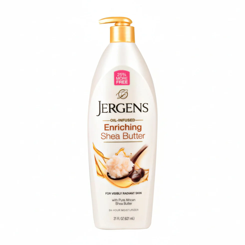 Jergens Shea Butter Lotion 621ml | Deep Hydration & Soft Smooth Skin