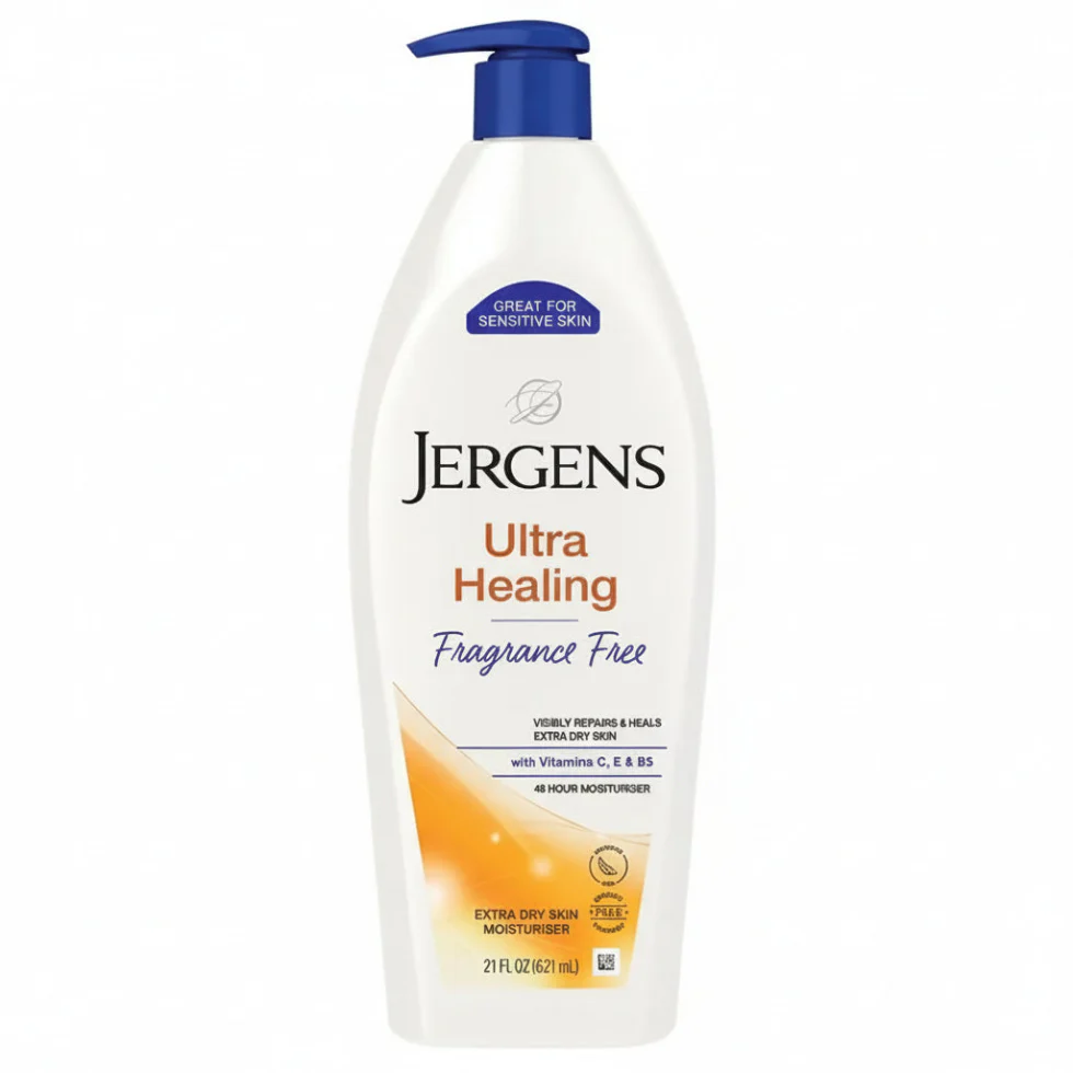 Jergens Ultra Healing Fragrance-Free 621ml | Deep Moisture Dry Skin