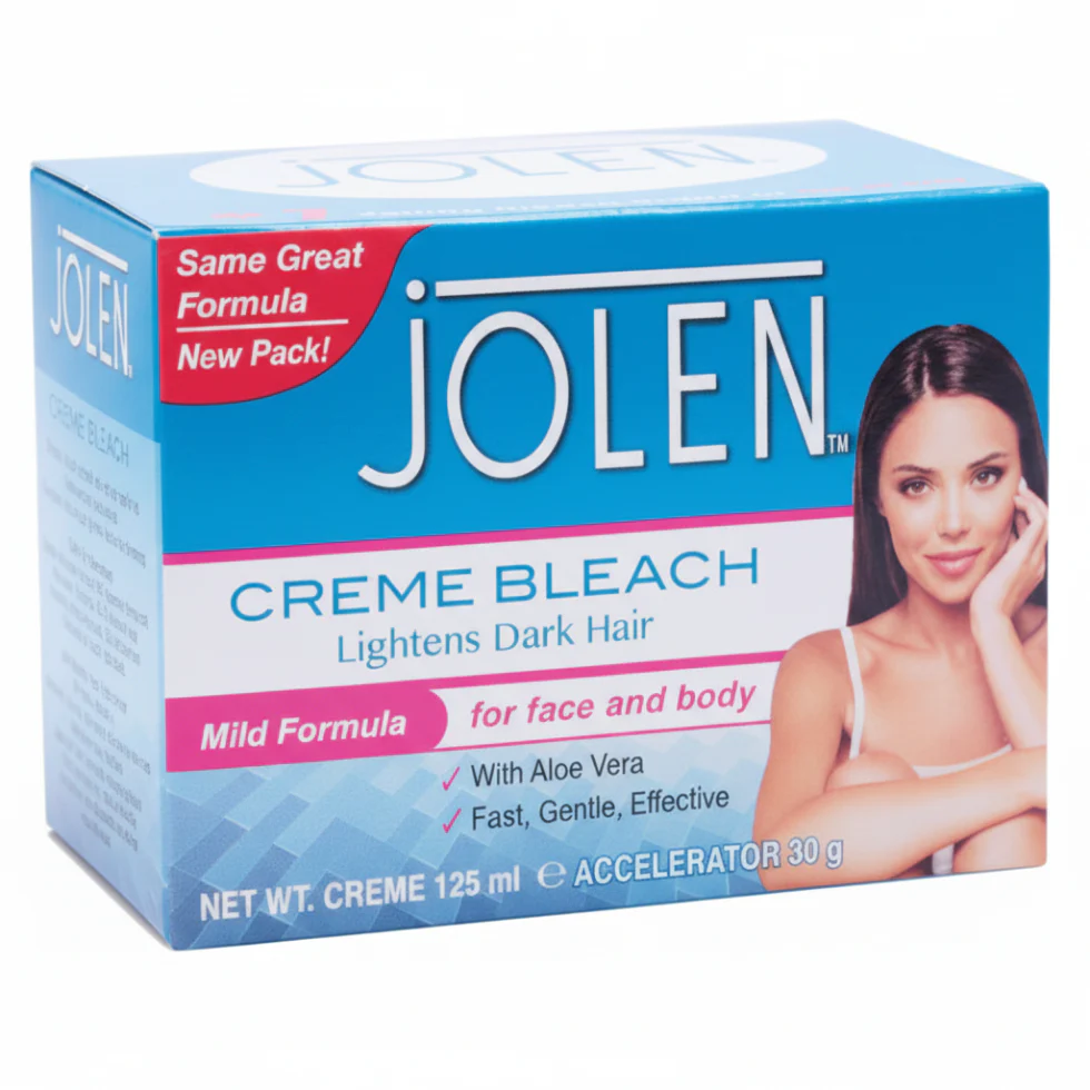 Jolen Creme Bleach Mild Formula 125ml | Face & Body Hair Lightener