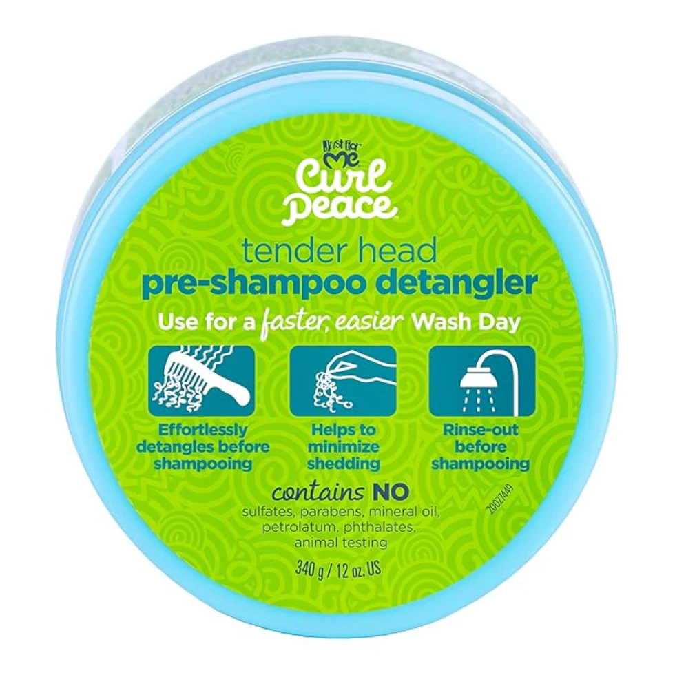 Just For Me Curl Peace Pre-Shampoo Detangler 340g | Tender Head Care - Image 3