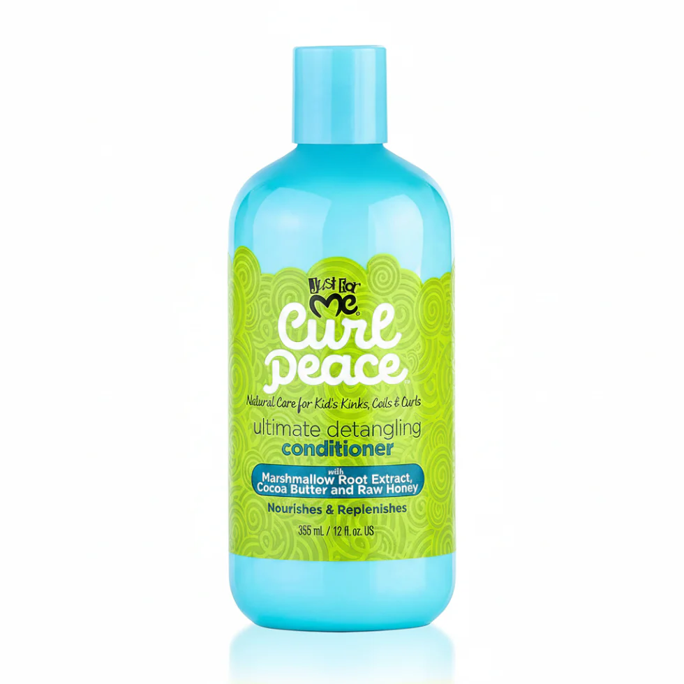Just For Me Curl Peace Detangling Conditioner 355ml | Curly Hair Care - Image 3