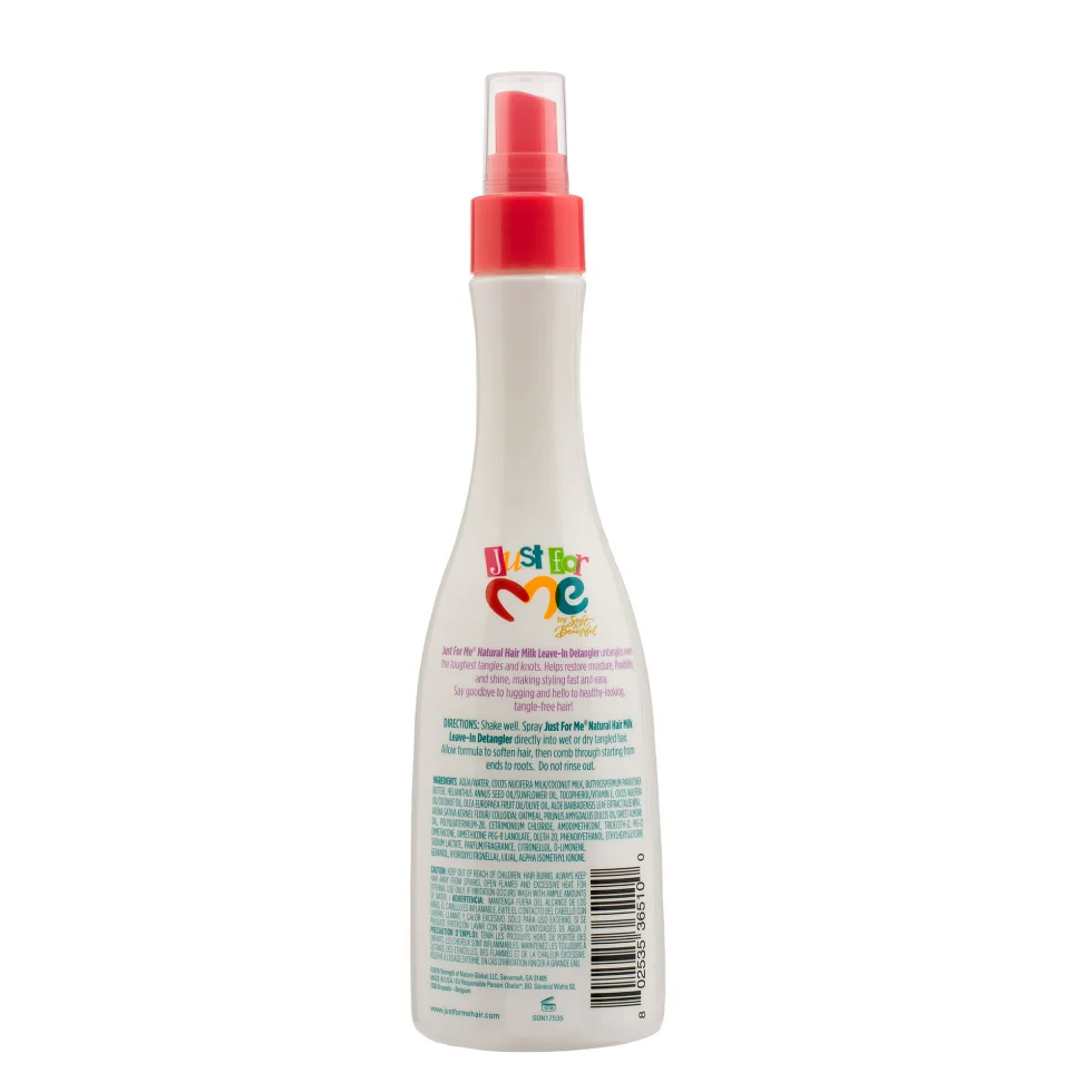 Just For Me Hair Milk Leave-In Detangler 295ml | Moisture & Heat Protection - Image 3