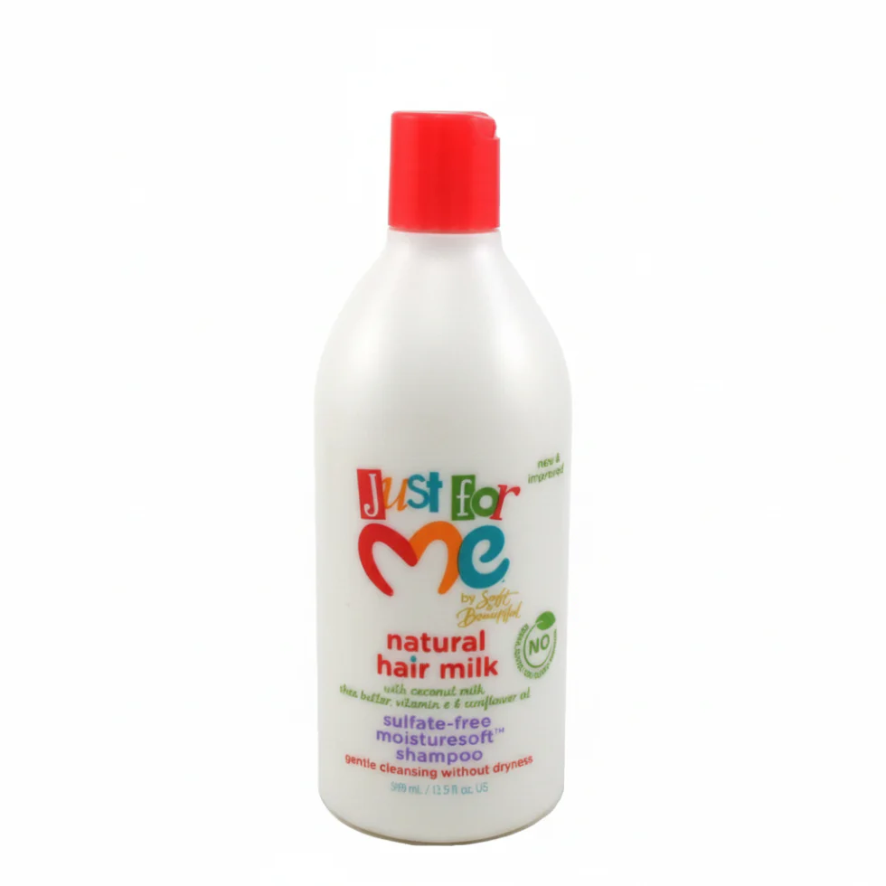 Just For Me Hair Milk Sulfate-Free Shampoo 399ml | Moisture Cleanse for Curls