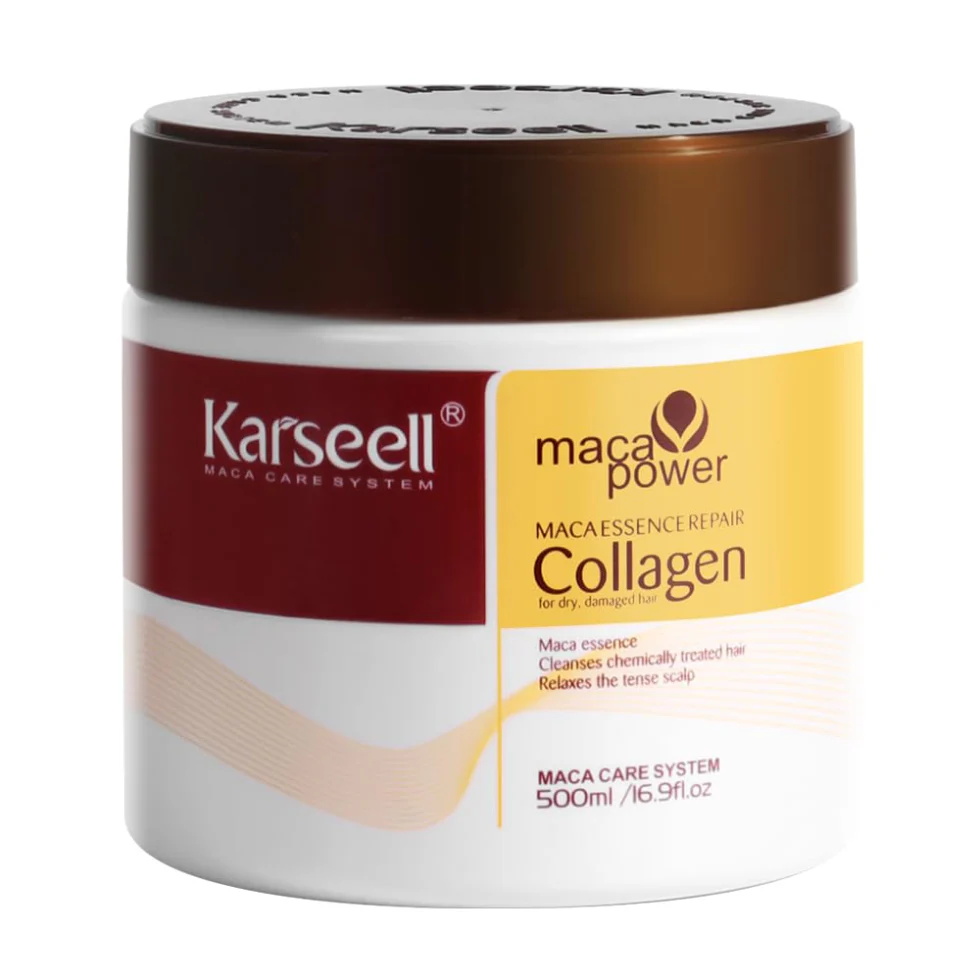 Karseell Collagen Hair Treatment 500ml | Deep Repair Mask for Dry Hair