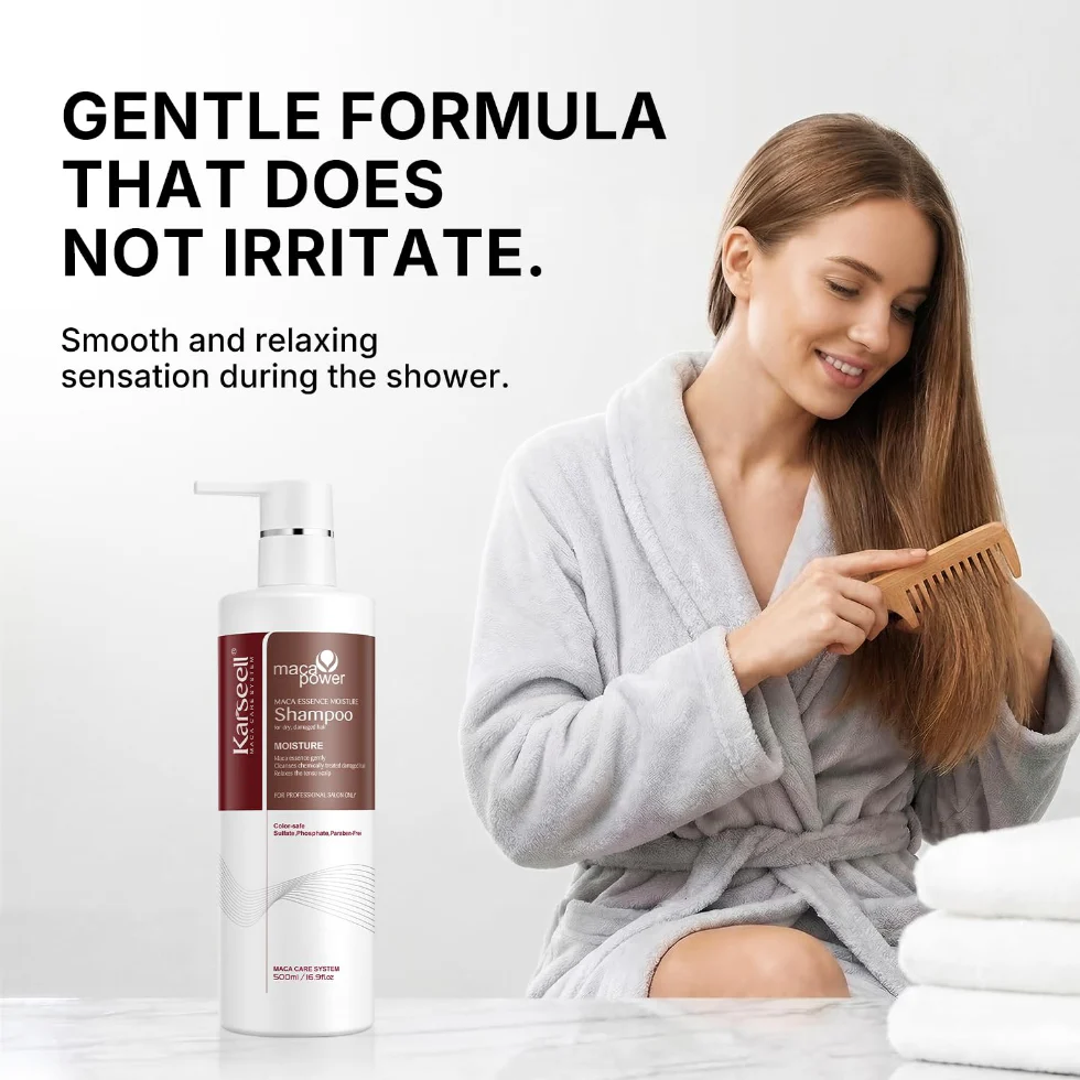 Karseell Extract Moisture Shampoo 500ml | Deep Repair Dry Hair Care - Image 5