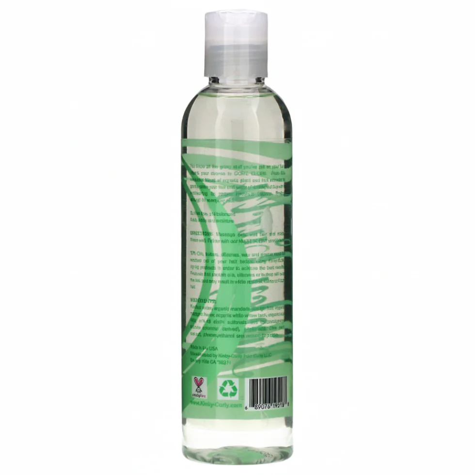 Kinky-Curly Come Clean Shampoo 8oz | Hard Water Cleanse & Moisturize Hair - Image 2