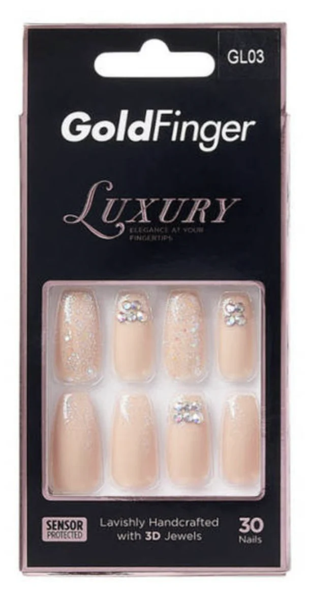 Kiss Gold Finger Luxury 30 Nails (GFL12) - Image 3