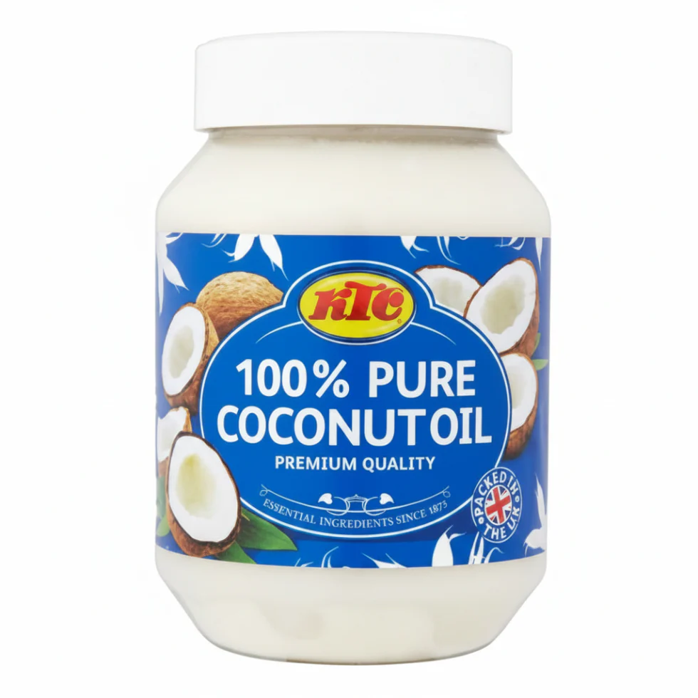 KTC 100% Pure Coconut Oil 500ml | Premium Cooking & Hair Care Oil