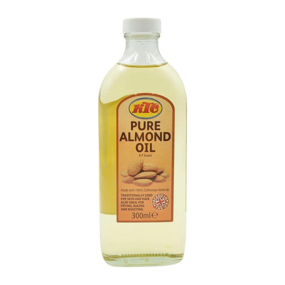 KTC Pure Almond Oil 300ml | Natural Hair & Skin Nourishing Oil
