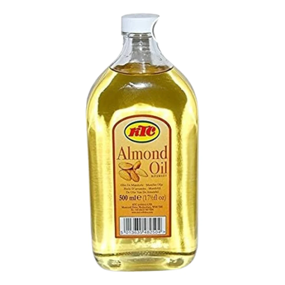 KTC Pure Almond Oil 500ml | Natural Hair & Skin Nourishing Oil